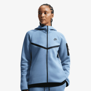 NIKE Суитшърт W NSW TCH FLC WR FZ HDY 2 