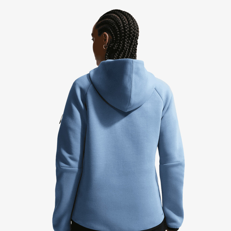 NIKE Суитшърт W NSW TCH FLC WR FZ HDY 2 