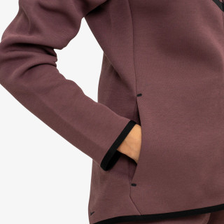 NIKE Суитшърт W NSW TCH FLC WR FZ HDY 2 