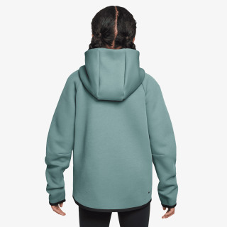 NIKE Суитшърт G NSW TCH FLC HD FZ LS - PD 