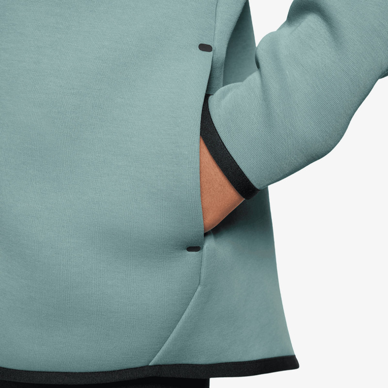 NIKE Суитшърт G NSW TCH FLC HD FZ LS - PD 