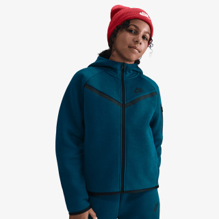 NIKE Суитшърт G NSW TCH FLC HD FZ LS - PD 