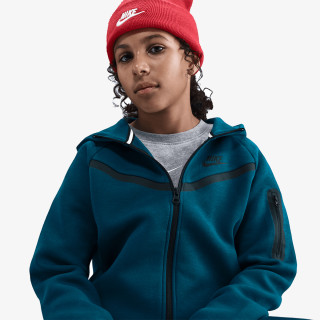 NIKE Суитшърт G NSW TCH FLC HD FZ LS - PD 