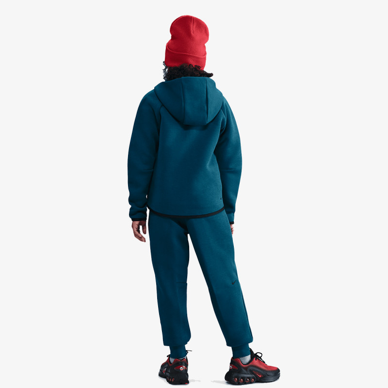 NIKE Суитшърт G NSW TCH FLC HD FZ LS - PD 