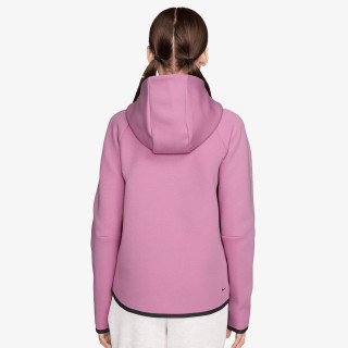 NIKE Суитшърт G NSW TCH FLC HD FZ LS - PD 