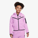 NIKE Суитшърт G NSW TCH FLC HD FZ LS - PD 