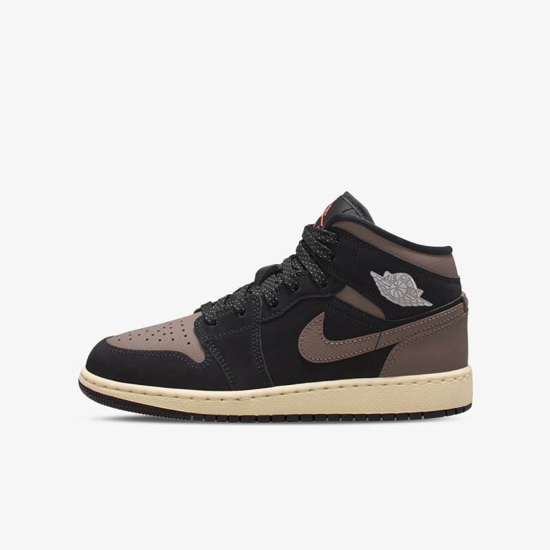NIKE Спортни обувки AIR JORDAN 1 MID SE BG 