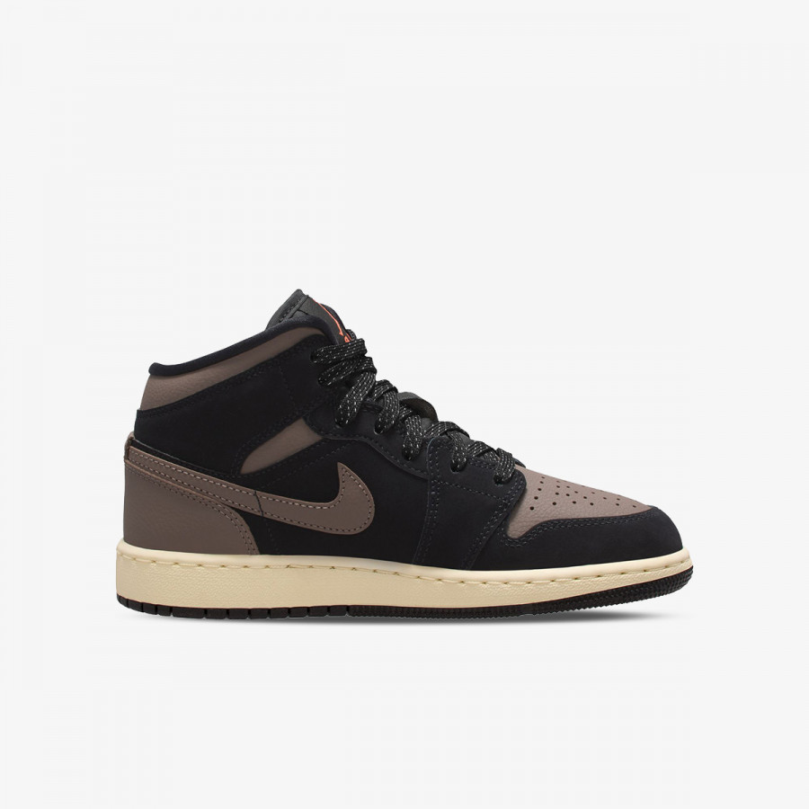 NIKE Спортни обувки AIR JORDAN 1 MID SE BG 