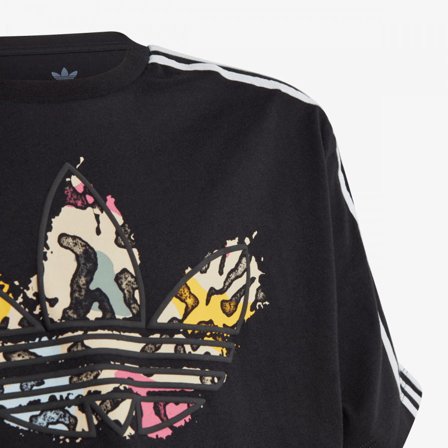 adidas Тенискa Animal Print Crop T-Shirt 