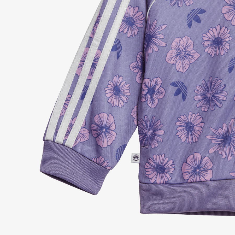 adidas Спортни екипи Floral Sweat Suit Set 
