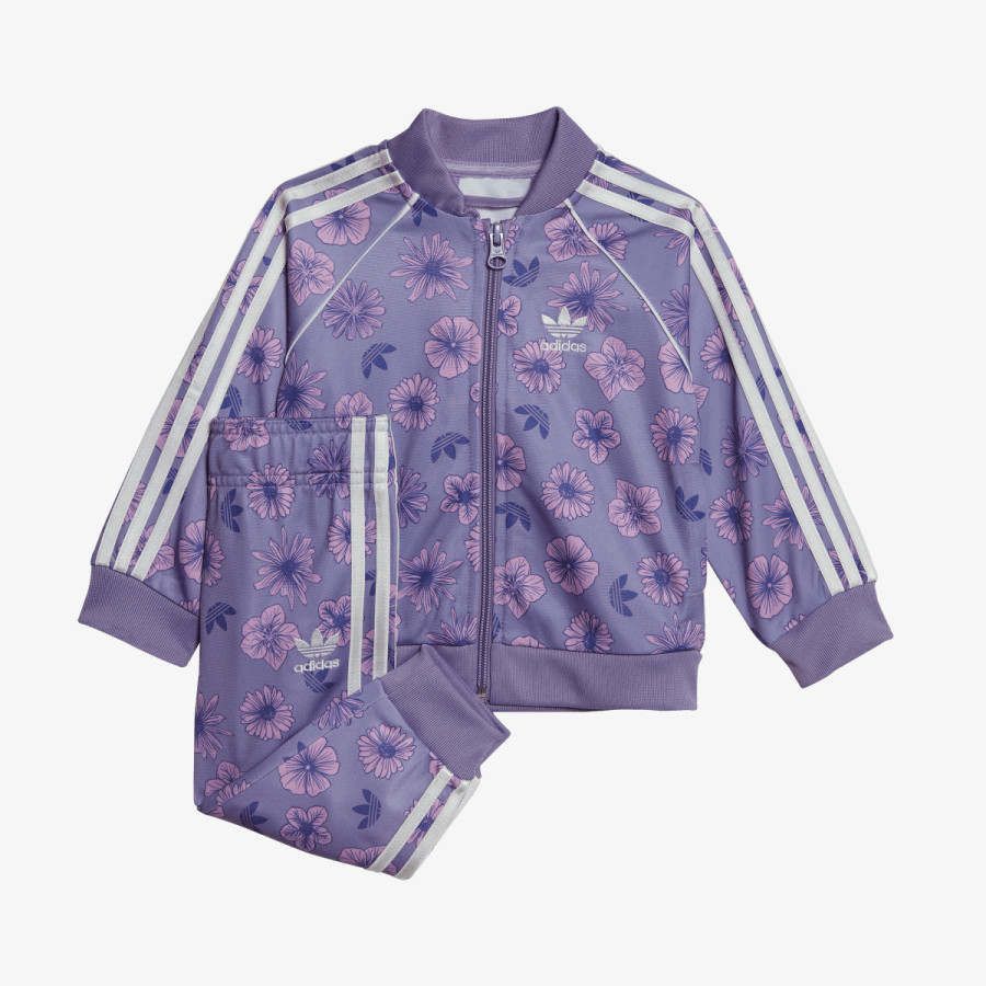 adidas Спортни екипи Floral Sweat Suit Set 