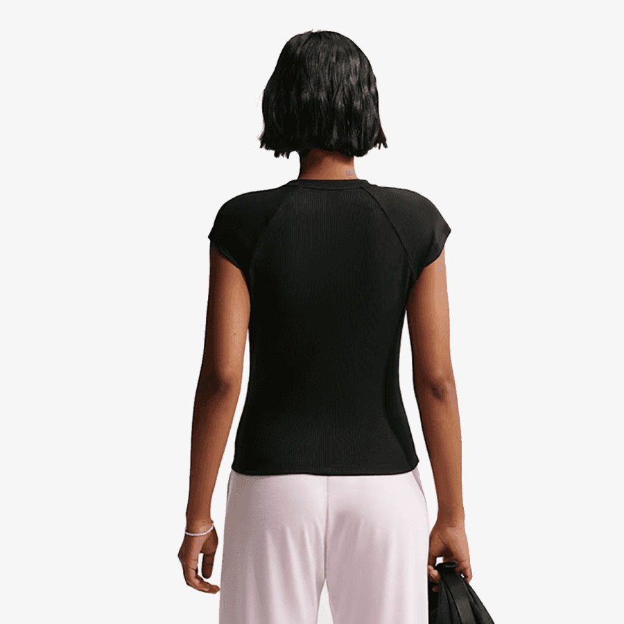 NIKE Тенискa W NSW CHILL KNIT RIB SS TOP 