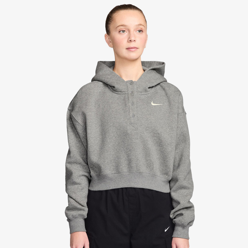 NIKE Суитшърт W NSW PHNX FLC OS CRP HNLY HDY 