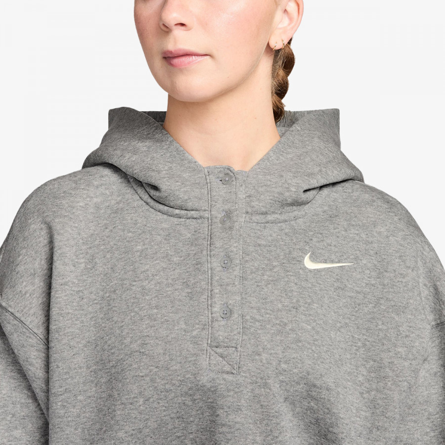 NIKE Суитшърт W NSW PHNX FLC OS CRP HNLY HDY 