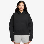 NIKE Суитшърт W NSW PREGAME FLC HDY 