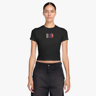 NIKE Тенискa W J FLT SS TMID GFX TEE 23 