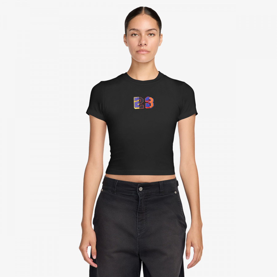 NIKE Тенискa W J FLT SS TMID GFX TEE 23 