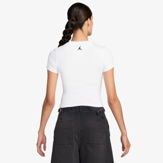 NIKE Тенискa W J FLT SS TMID GFX TEE 23 