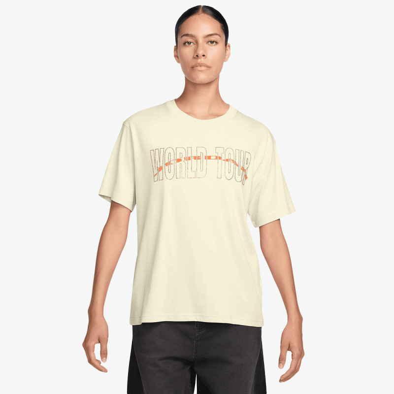 NIKE Тенискa W J BRK SS GF GFX TEE WT 