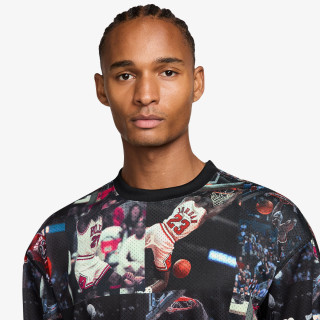 NIKE Суитшърт M J FLT AOP LS JRSY 