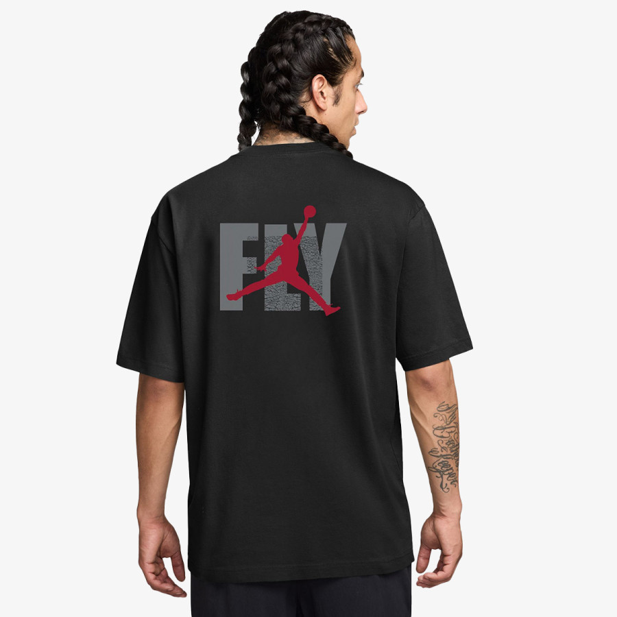 NIKE Тенискa M J ELE GFX SS CREW 