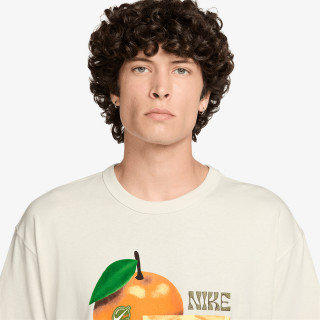 NIKE Суитшърт U NSW TEE LSE PREM ORANGE 