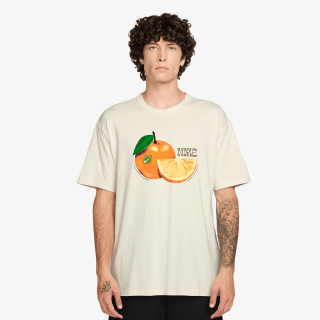 NIKE Суитшърт U NSW TEE LSE PREM ORANGE 