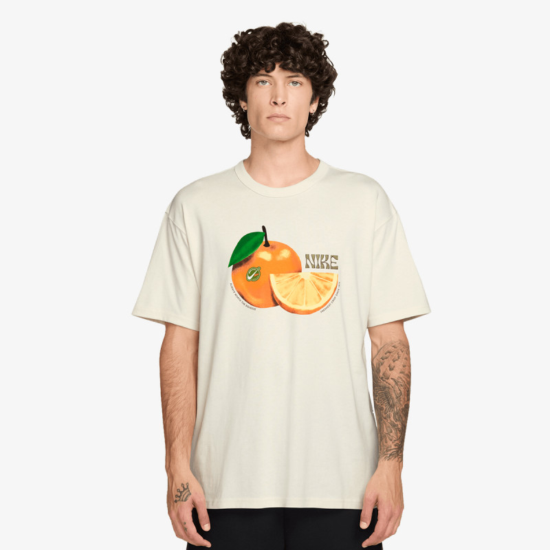 NIKE Суитшърт U NSW TEE LSE PREM ORANGE 
