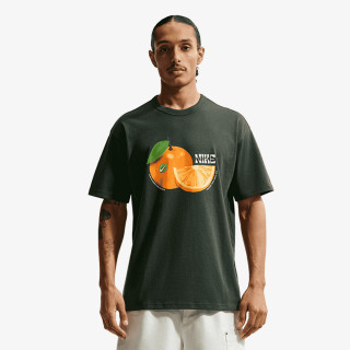 NIKE Суитшърт U NSW TEE LSE PREM ORANGE 