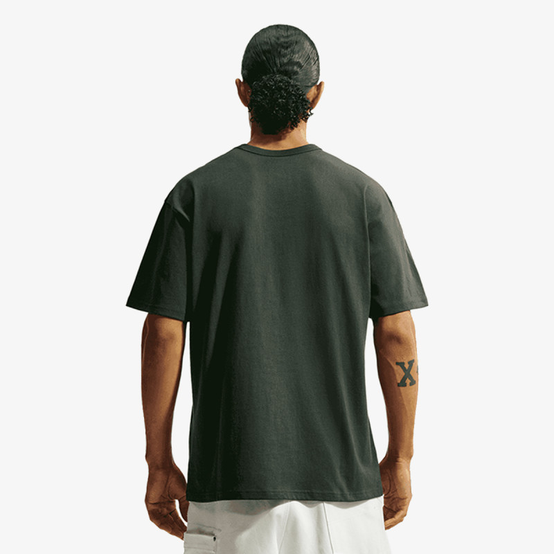 NIKE Суитшърт U NSW TEE LSE PREM ORANGE 