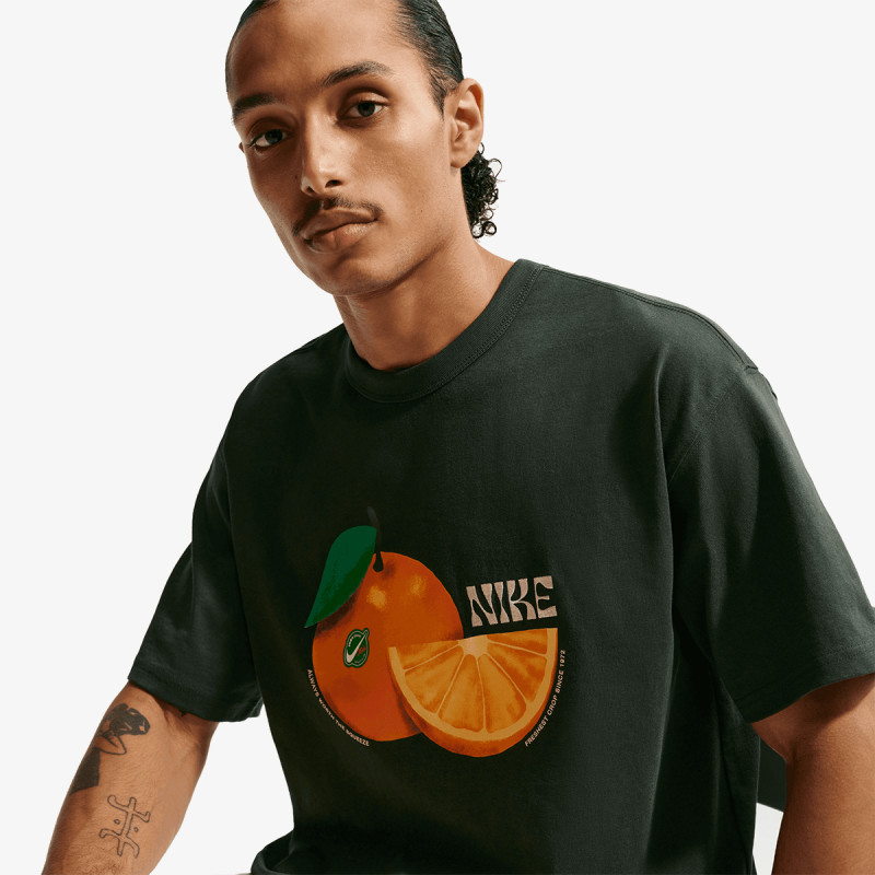 NIKE Суитшърт U NSW TEE LSE PREM ORANGE 
