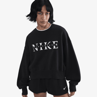 NIKE Суитшърт W NSW PHNX FLC CREW GLS 
