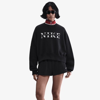 NIKE Суитшърт W NSW PHNX FLC CREW GLS 