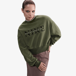 NIKE Суитшърт W NSW PHNX FLC CREW GLS 