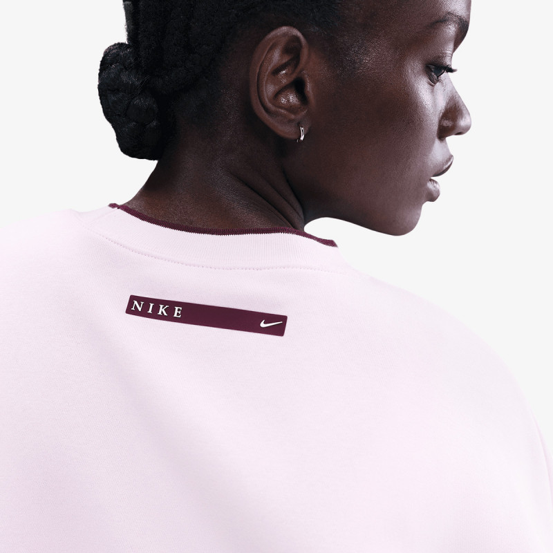 NIKE Суитшърт W NSW PHNX FLC CREW GLS 