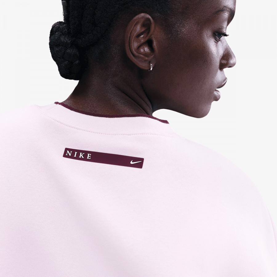 NIKE Суитшърт W NSW PHNX FLC CREW GLS 