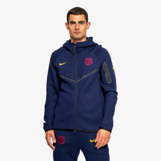 NIKE Суитшърт FCB M NK TCH FLC FZ WR HOODIE 