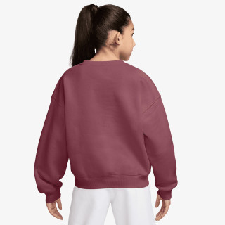 NIKE Суитшърт G NSW STUDIO FLC BXY OS LBR 