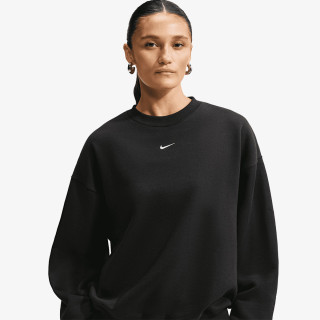 NIKE Блуза с дълъг ръкав W NK STDO FLC MW OS CREW 
