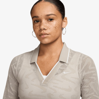 NIKE Блуза с дълъг ръкав W NK CHLL KNT LS STCH LACE TOP 