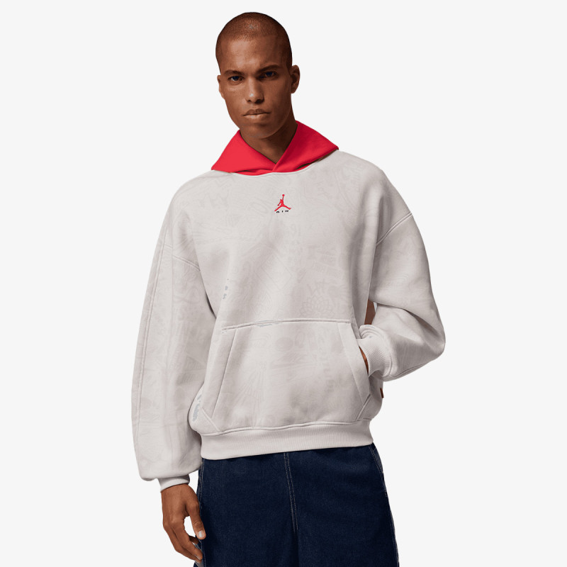 NIKE Суитшърт M J BRK LSR FLC PO BB 