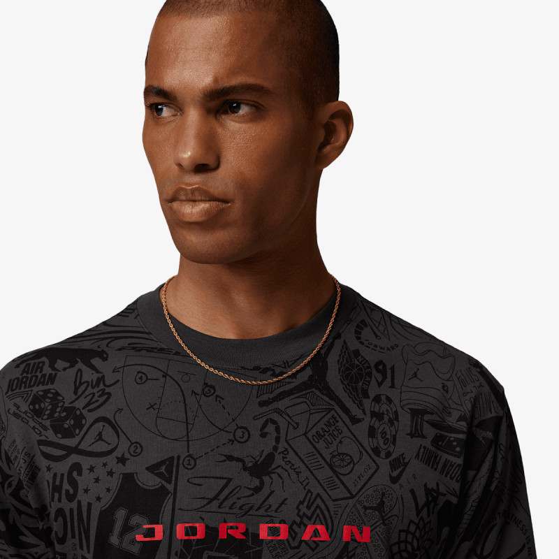 JORDAN Тенискa M J BRK LSR GFX SS CREW 