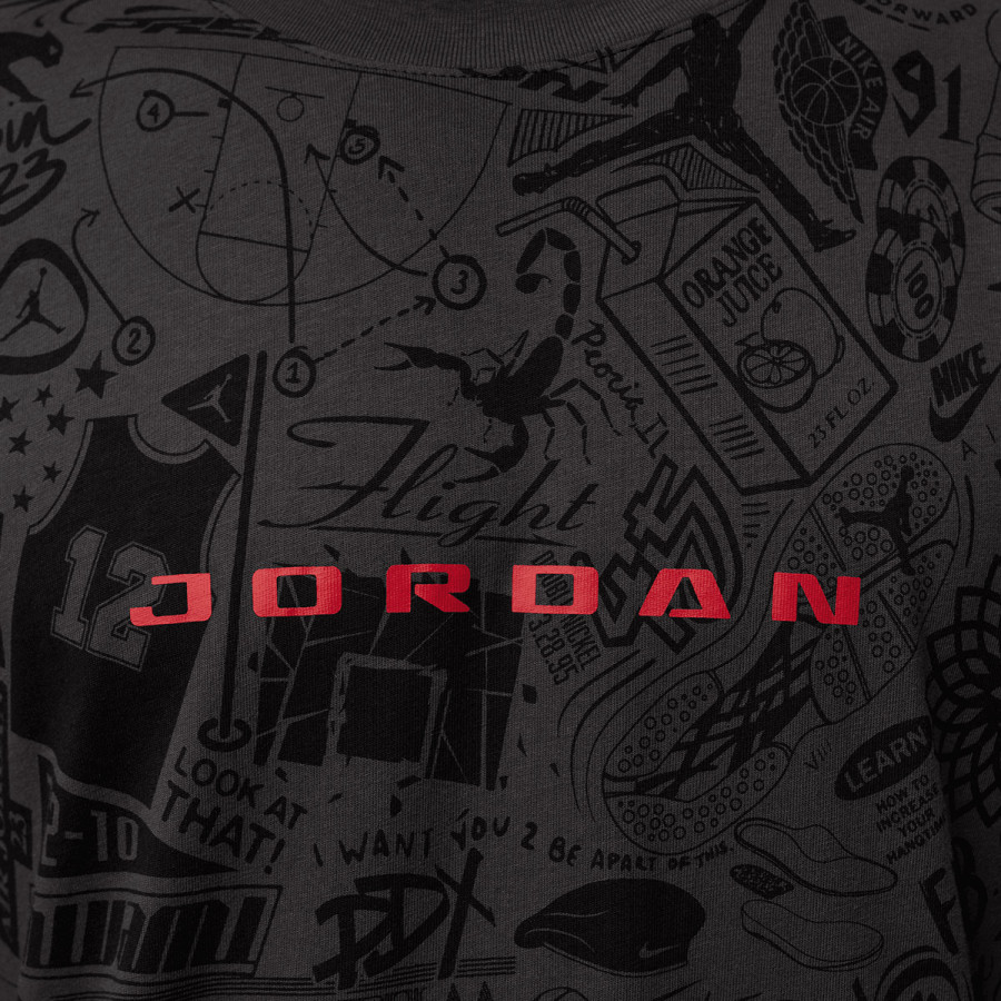 JORDAN Тенискa M J BRK LSR GFX SS CREW 