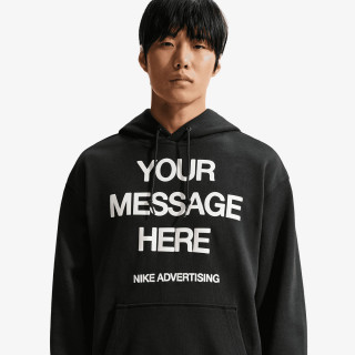 NIKE Суитшърт M NK YMH PO GFX FLC HOODIE 