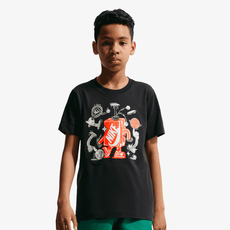 NIKE Тенискa K NSW TEE BOXY MLT SPT 