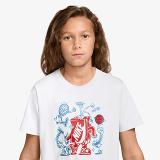 NIKE Тенискa K NSW TEE BOXY MLT SPT 