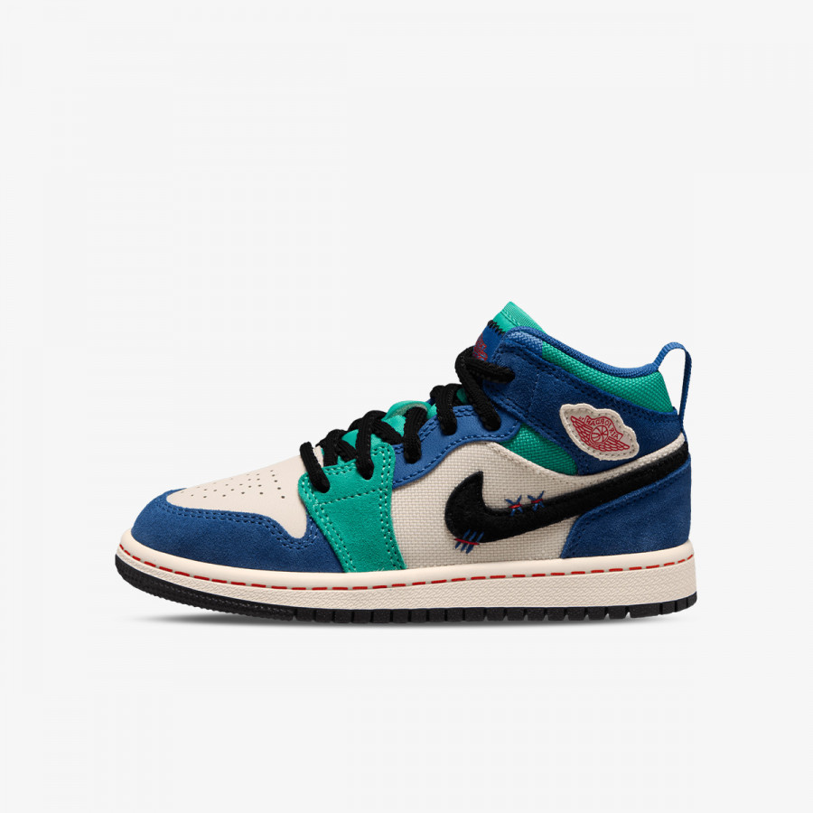 JORDAN Спортни обувки JORDAN 1 MID SE (PS) 