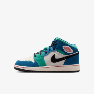 JORDAN Спортни обувки AIR JORDAN 1 MID SE (GS) 