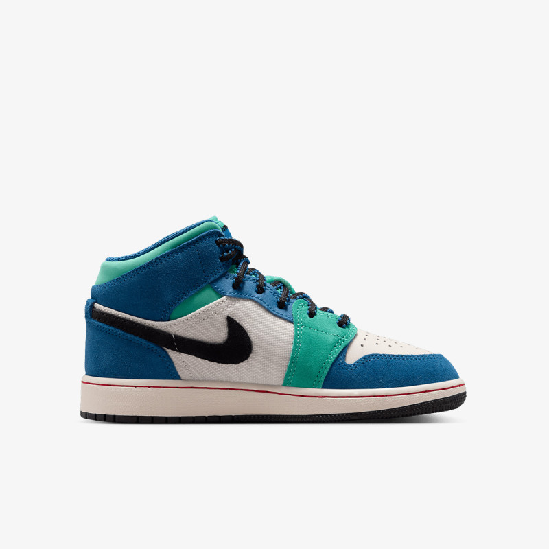 JORDAN Спортни обувки AIR JORDAN 1 MID SE (GS) 