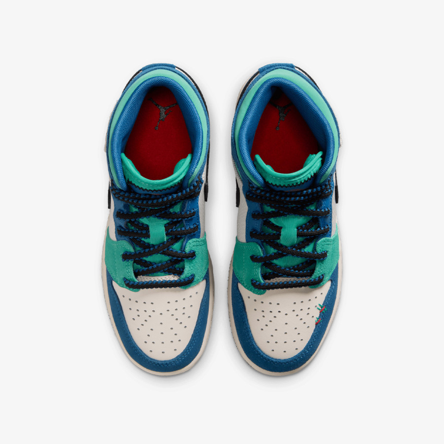 JORDAN Спортни обувки AIR JORDAN 1 MID SE (GS) 